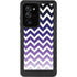 Chevron Purple Ombre Galaxy Note20 Ultra 5G Waterproof Case
